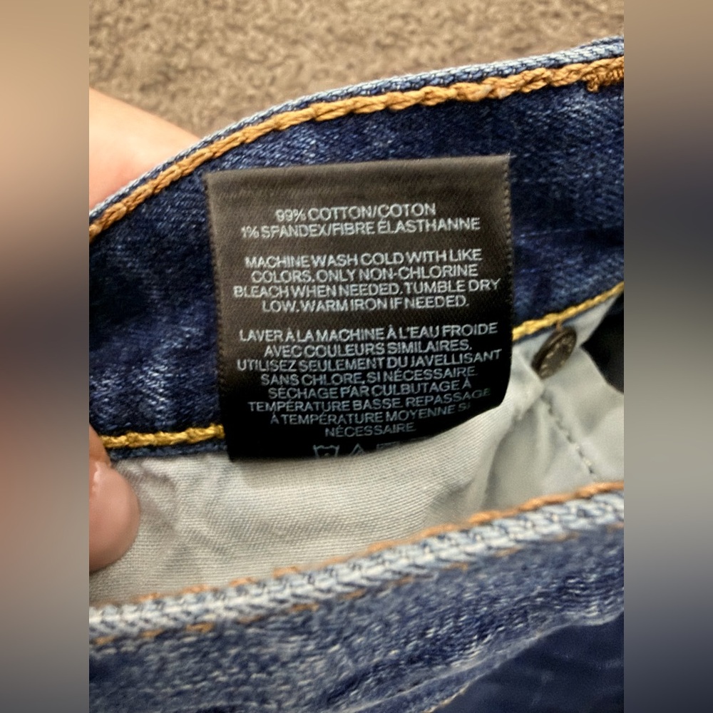 Express Men's Slim Fit Straight Jeans - Picture 7 of 7